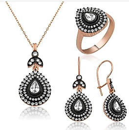 925 AYAR BAYAN GÜMÜŞ TAKIM